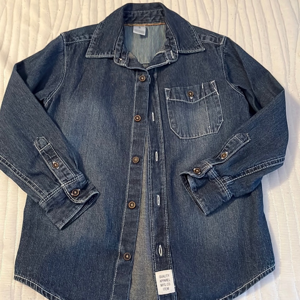 Carters Denim button down
